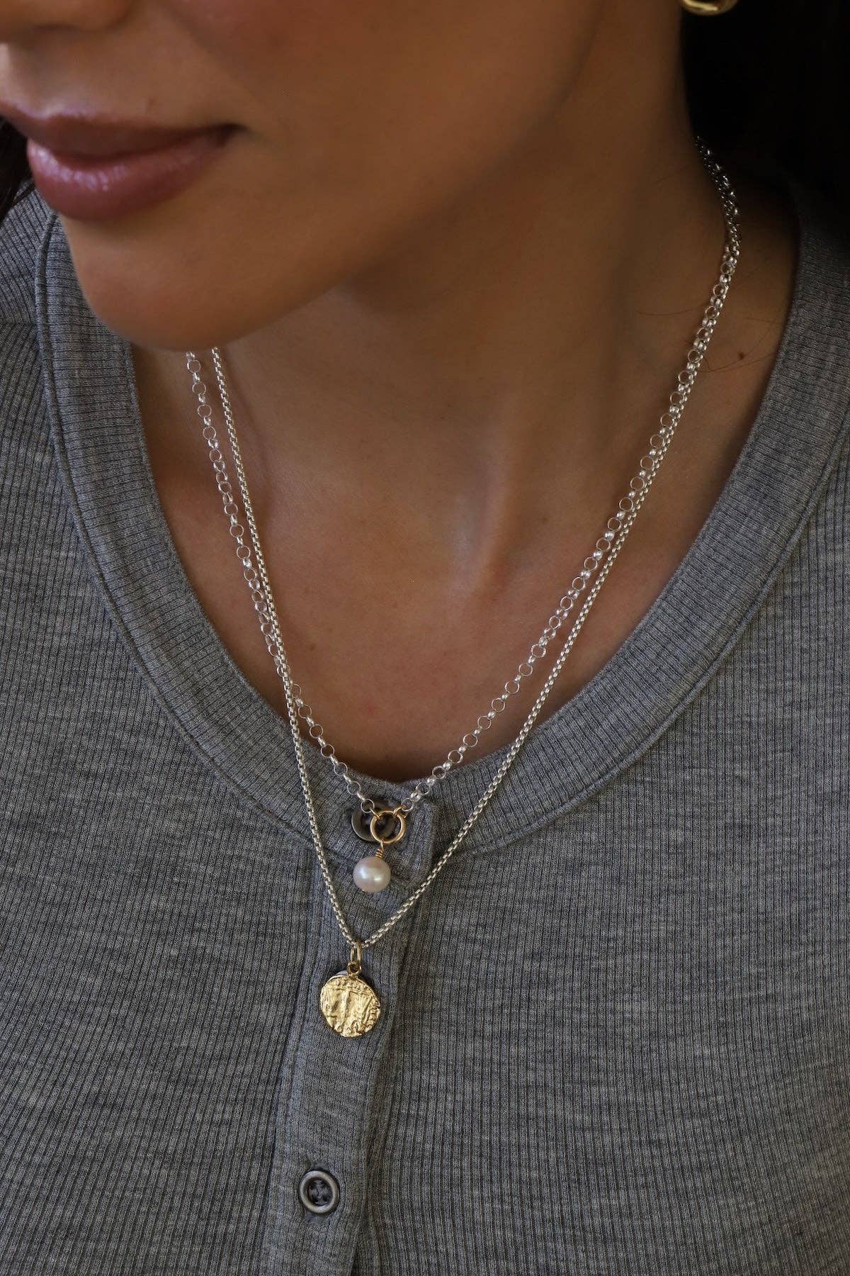 The Elara Coin Necklace