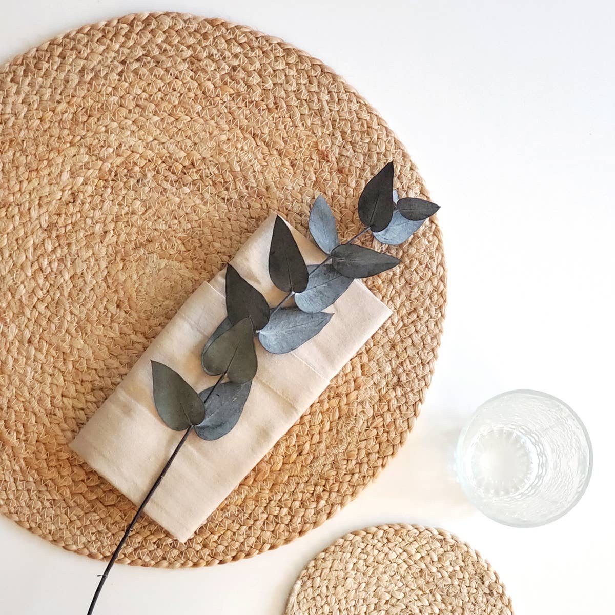 Handwoven Jute Placemat - Set of 4