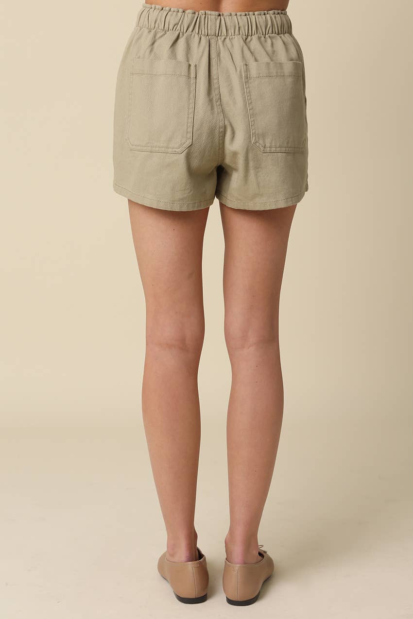 Skye Cargo Drawstring Shorts