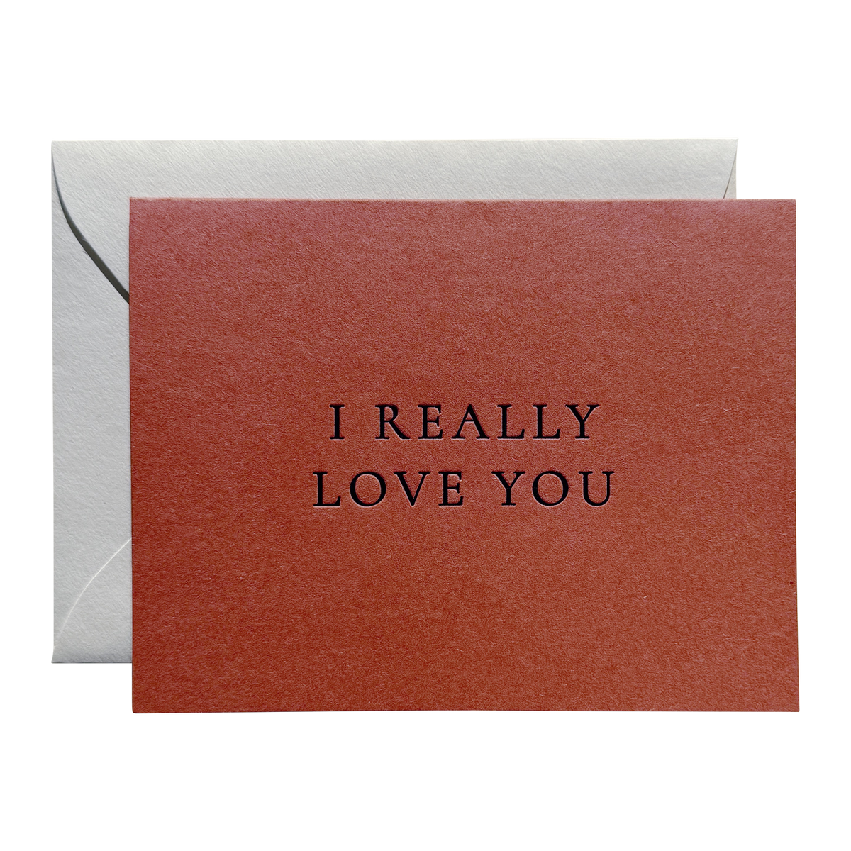 I Really Love You No. 20: Creme / Single Card