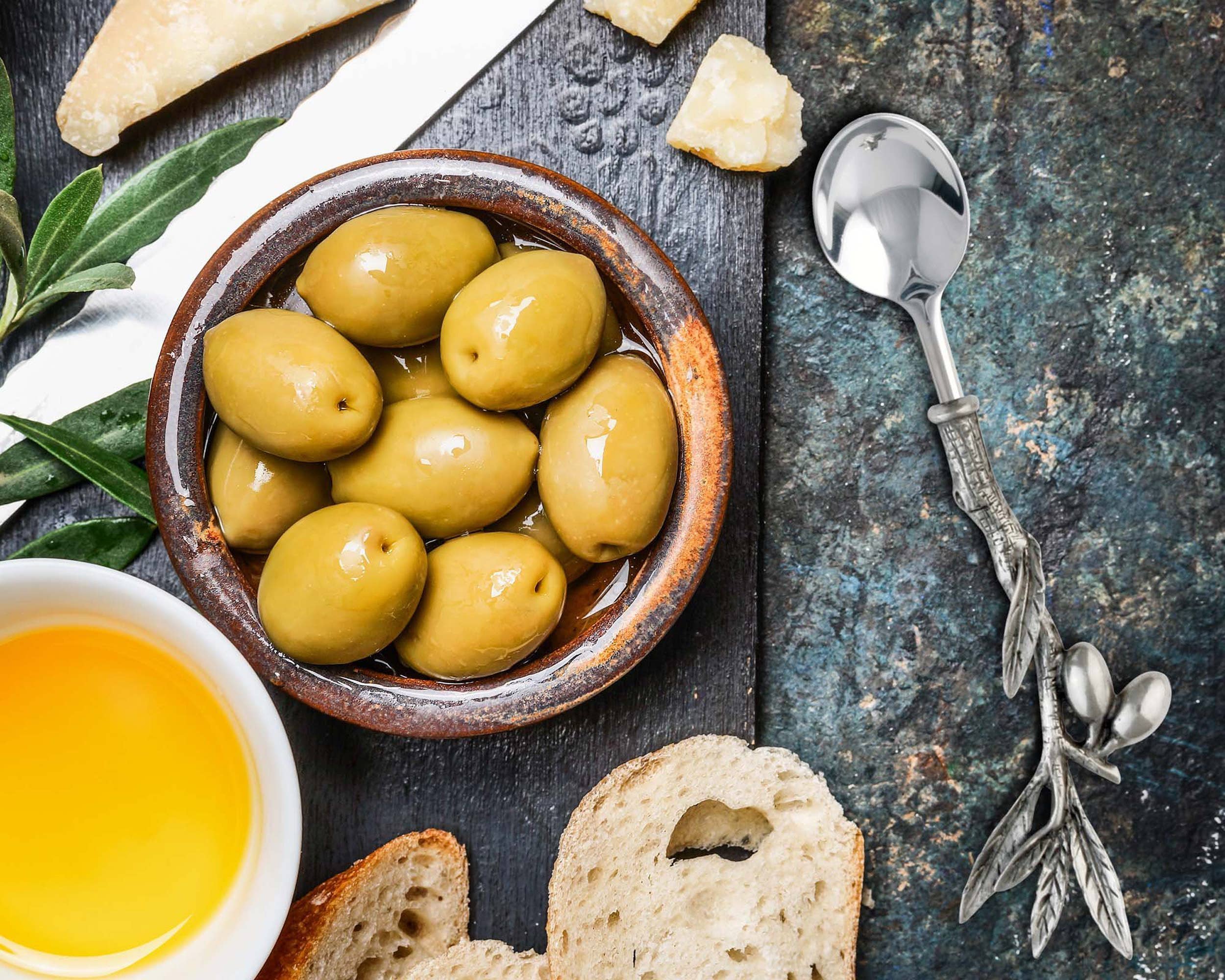 Olive Hors D'oeuvre Spoon