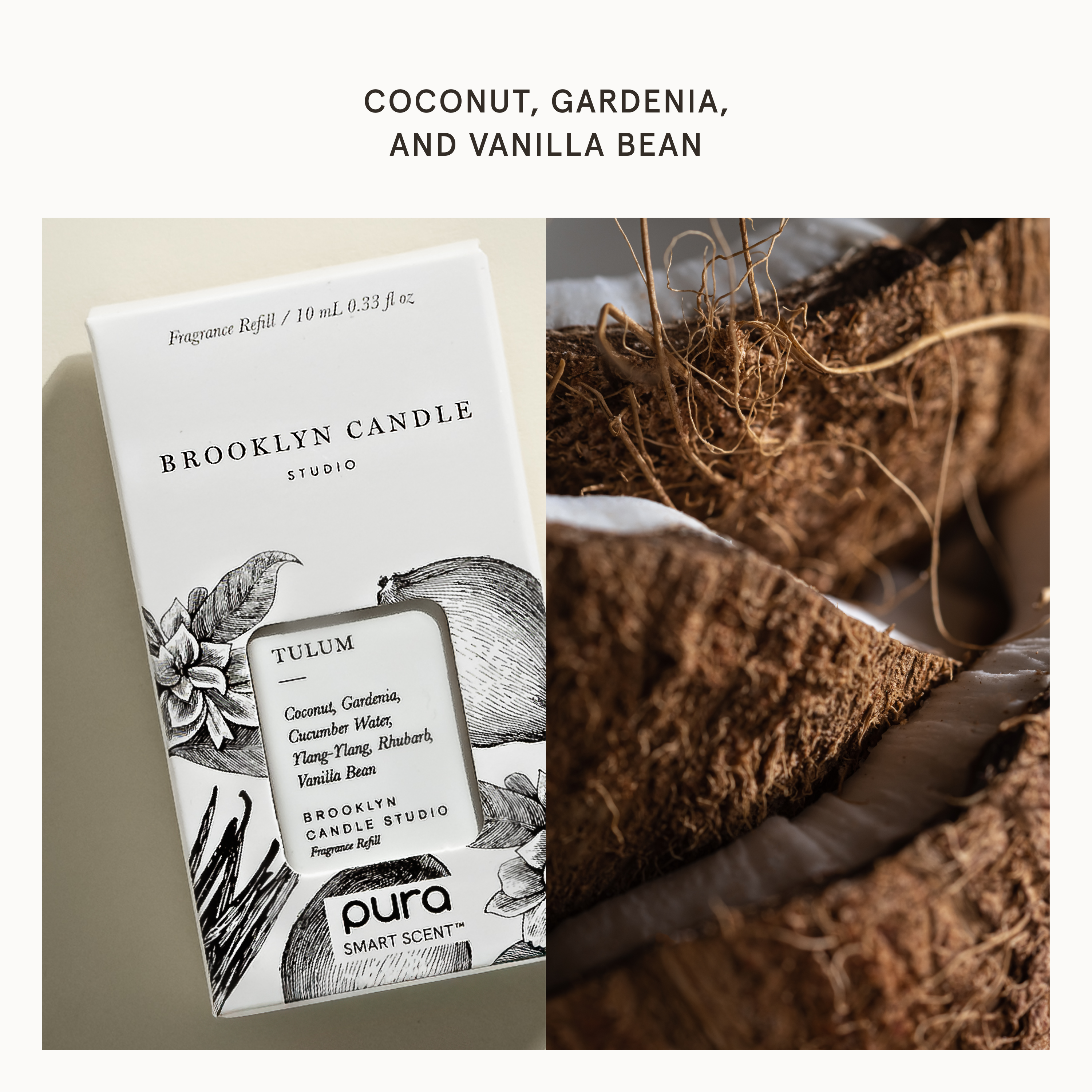 Tulum by Brooklyn Candle Studio - Pura Scent Refill