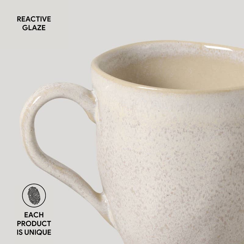 Stoneware Organic Mug: Latte