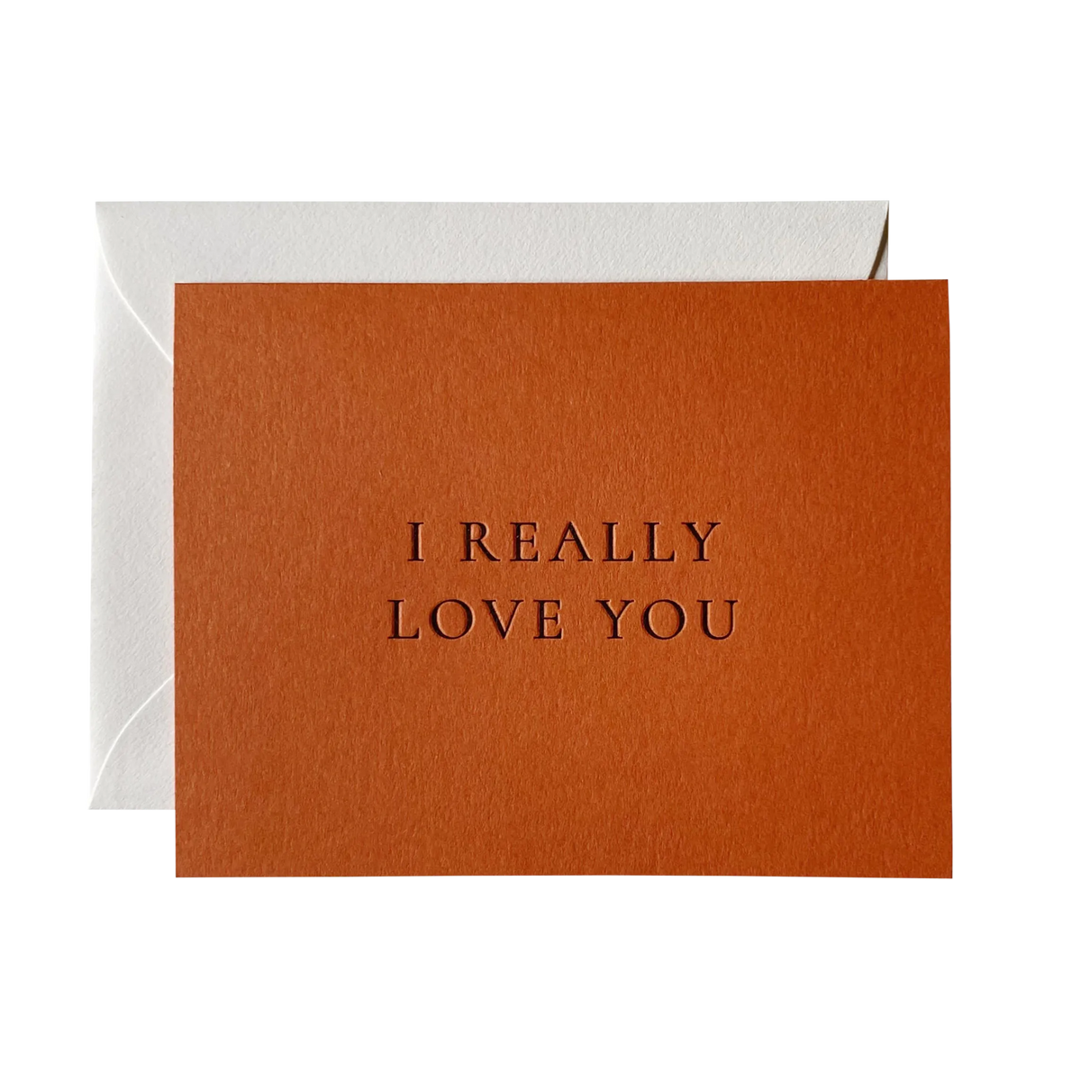 I Really Love You No. 20: Creme / Single Card