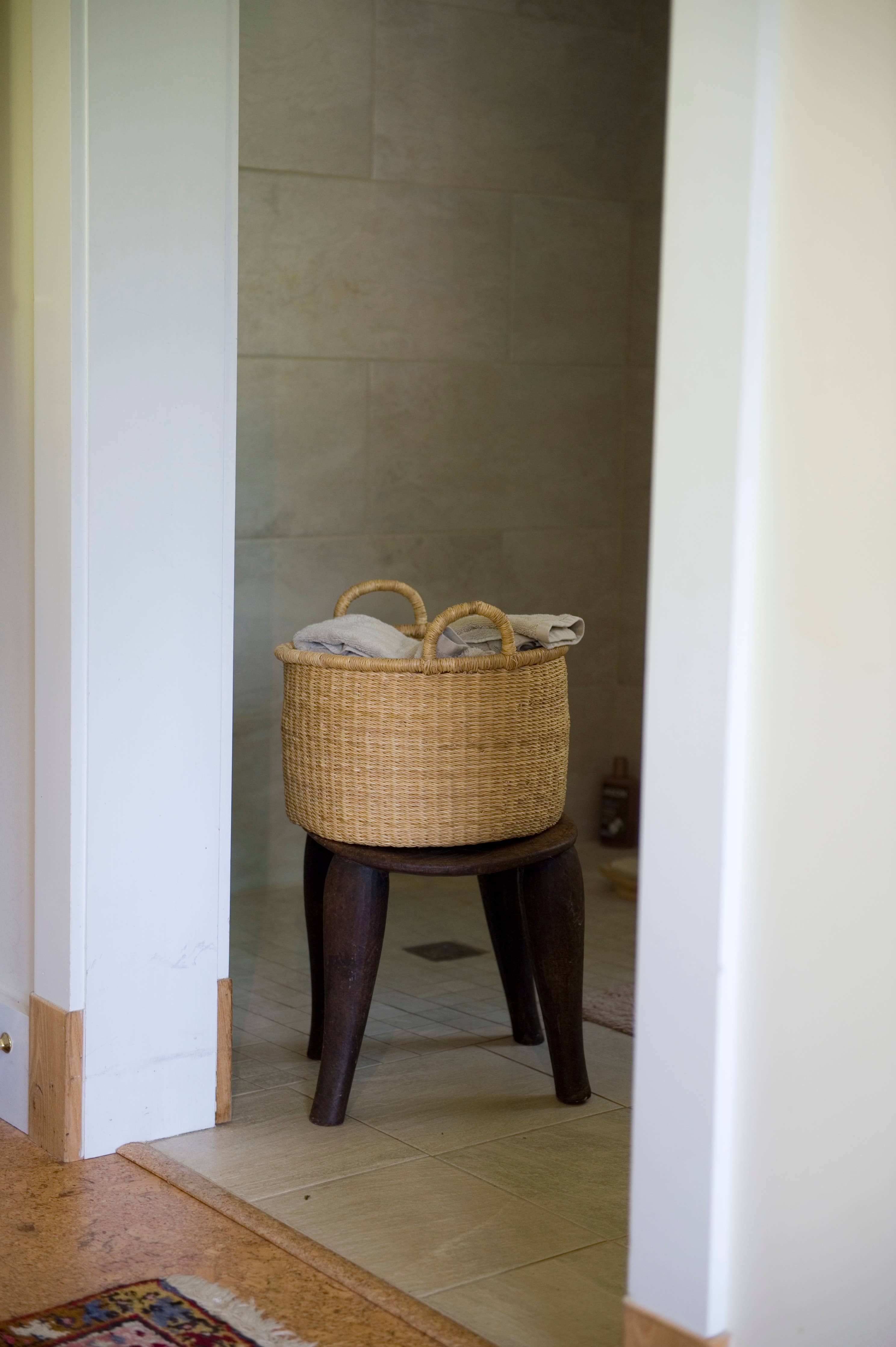 Accra Round Storage Basket: Small