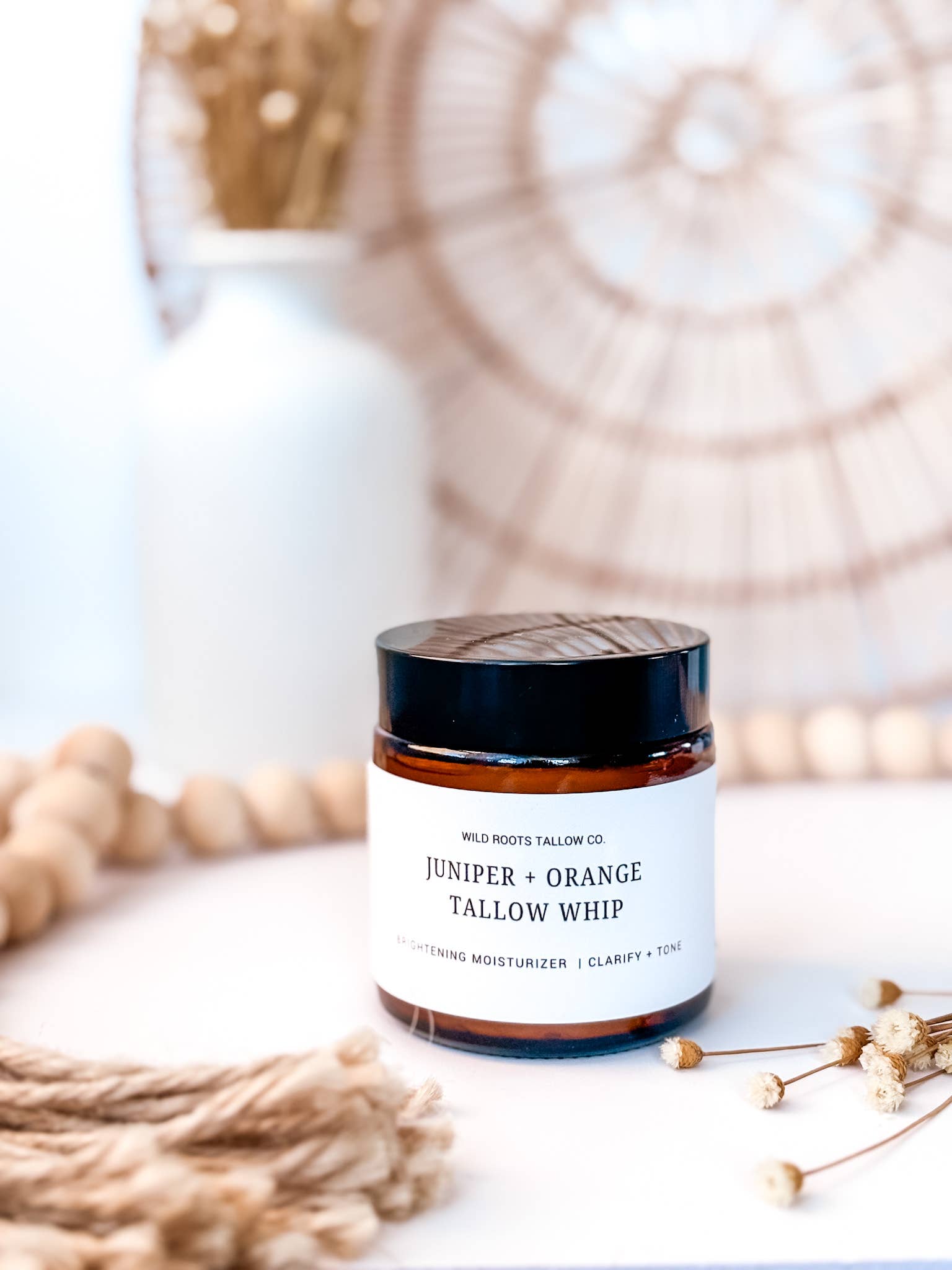 Juniper + Orange Whipped Tallow Balm
