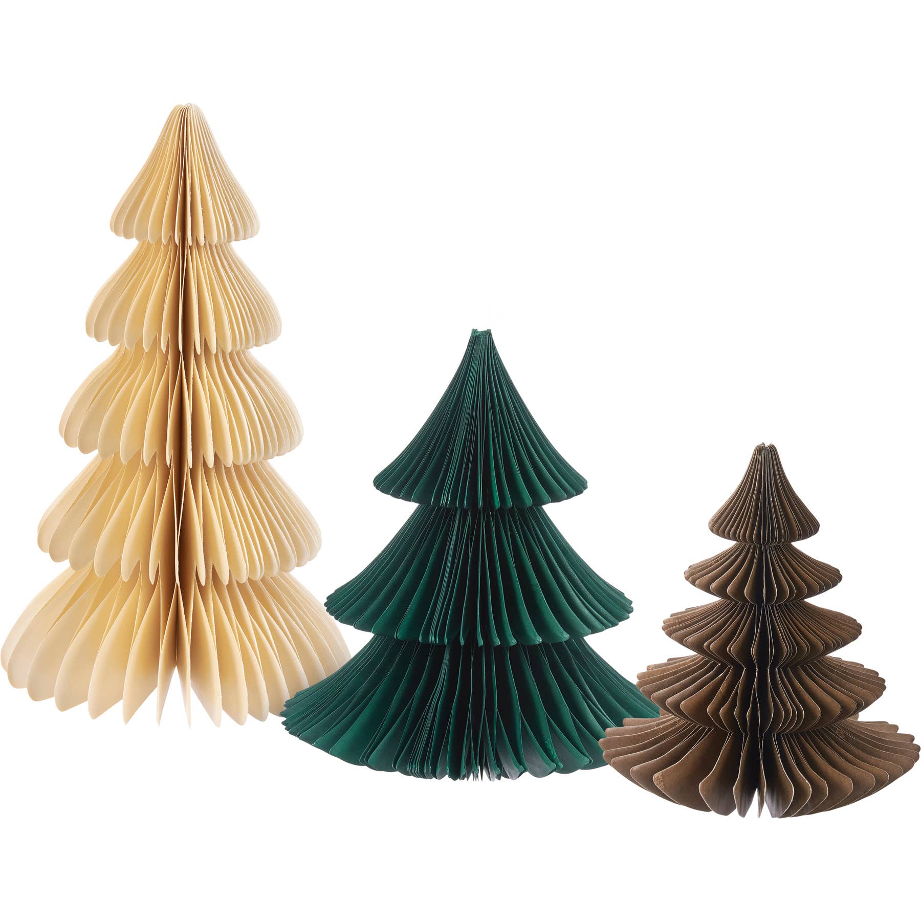 Accordian Paper Tree Set