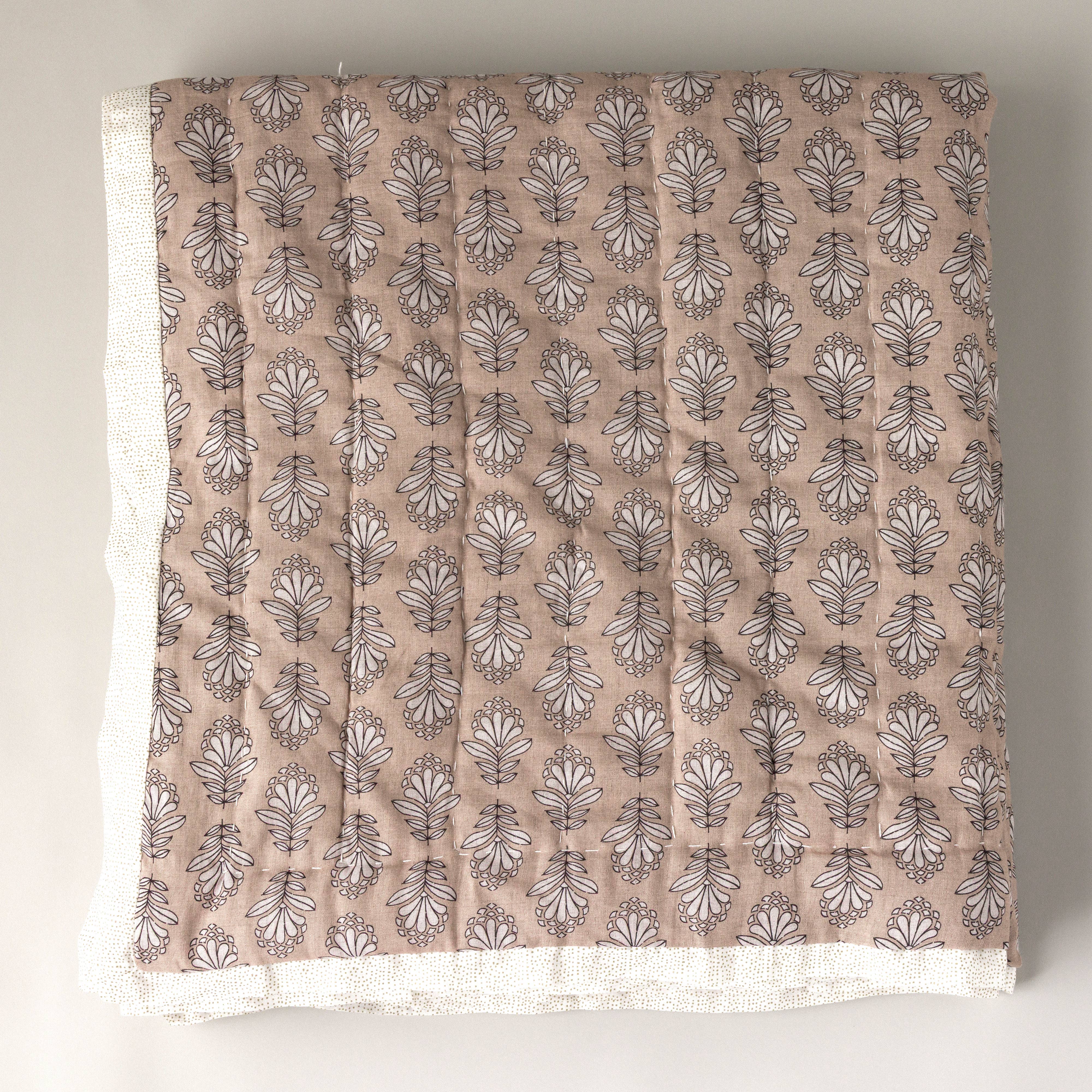 Charlie Block Print Quilt