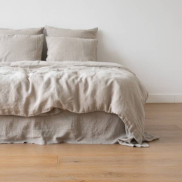 European Linen Duvet: Natural (King)