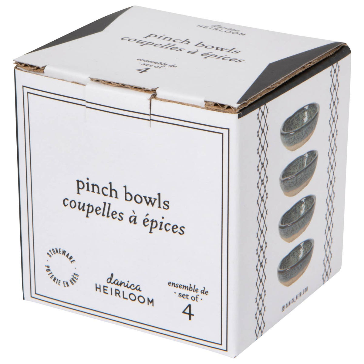 Riviera Pinch Bowls: Set of 4