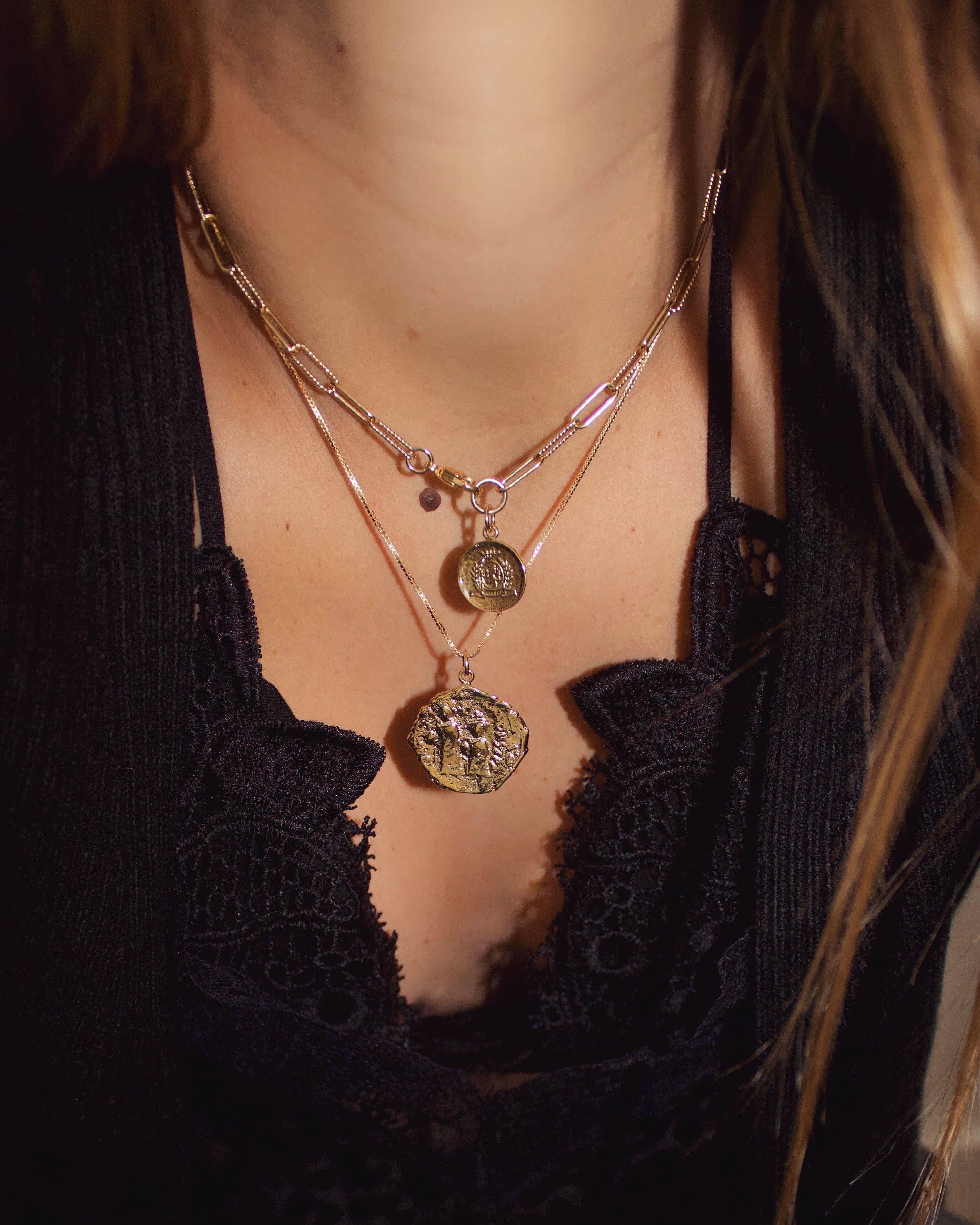 The Lora Coin Necklace