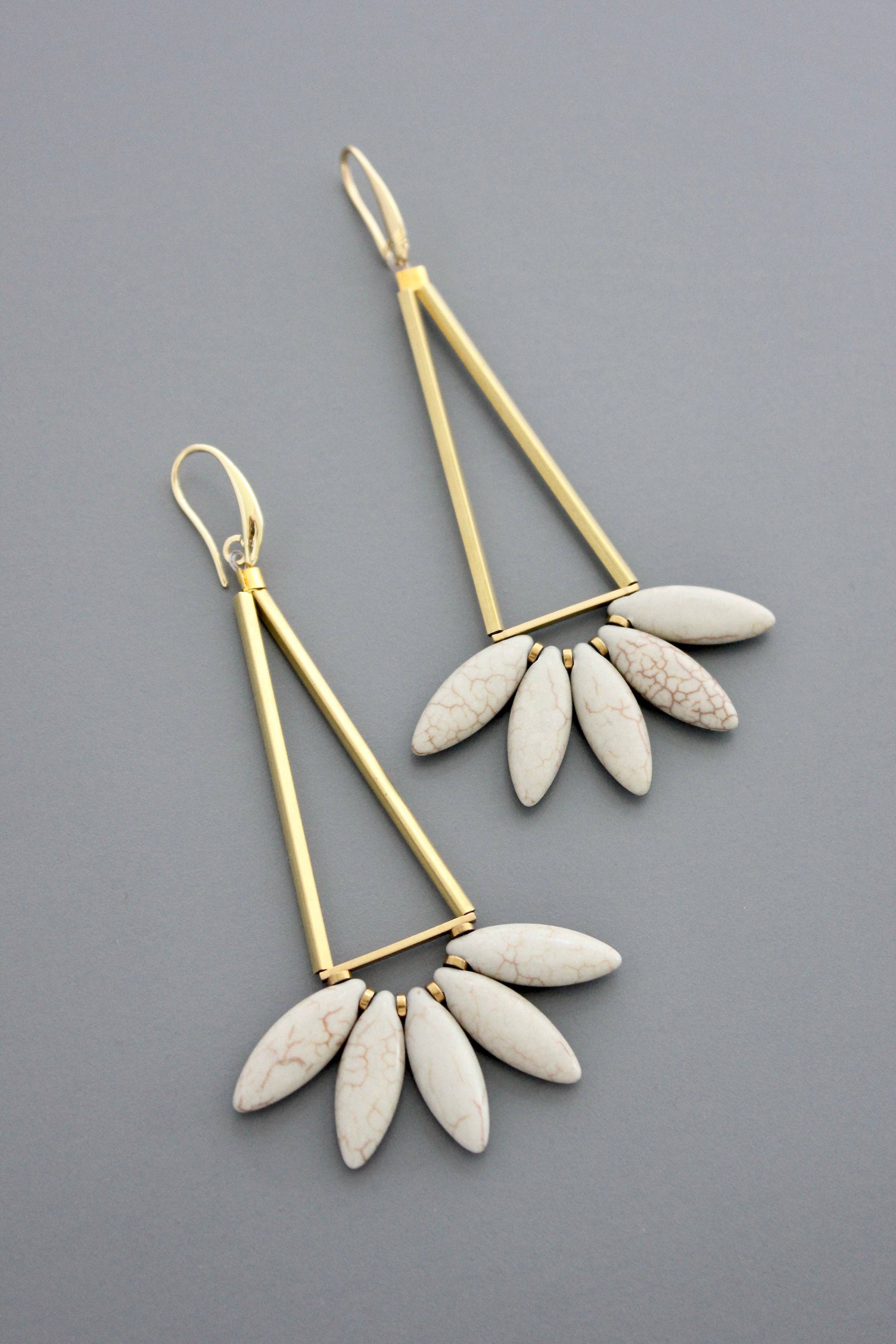 Lotus Earrings