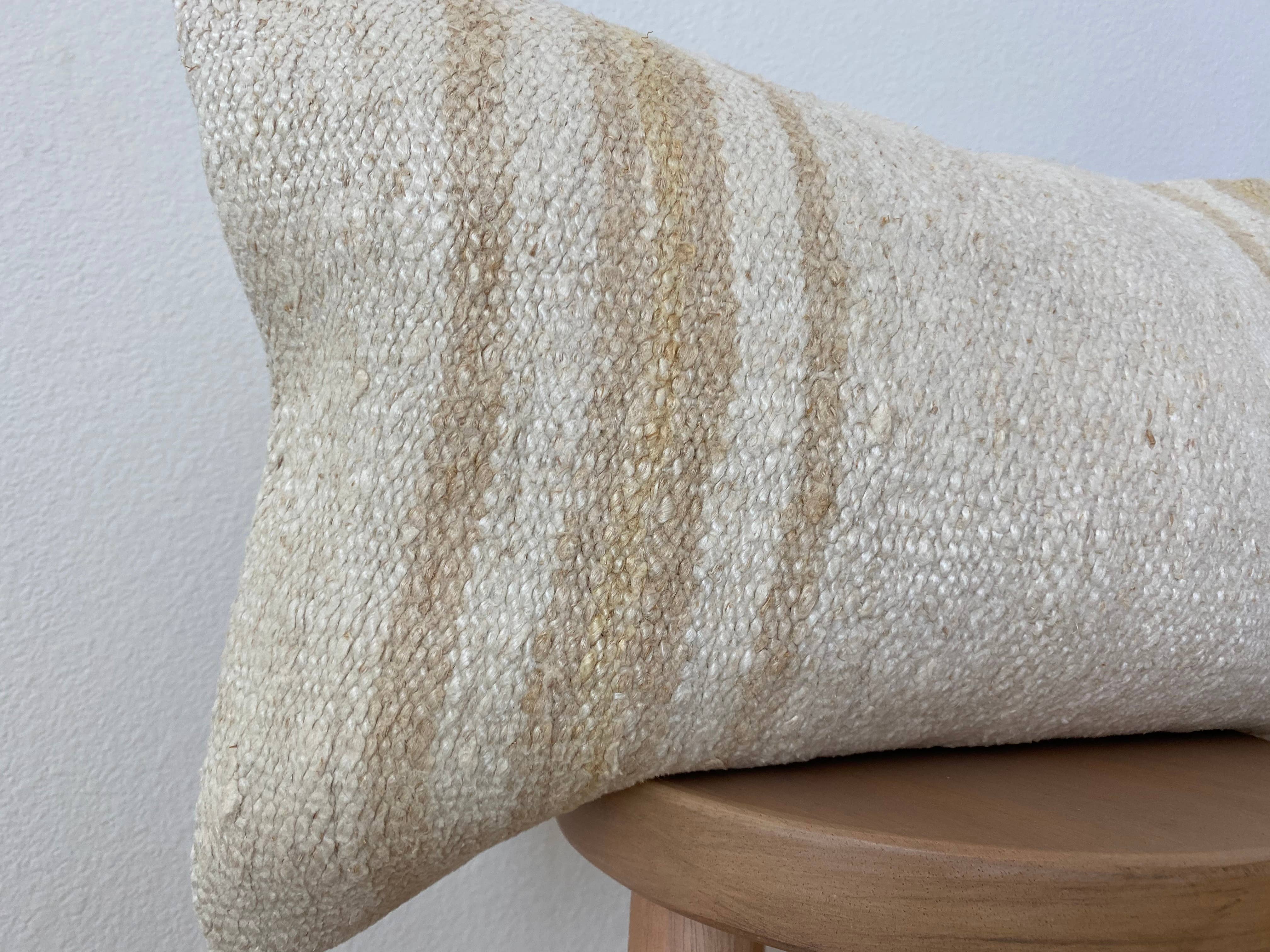 Turkish Hemp Lumbar Pillow